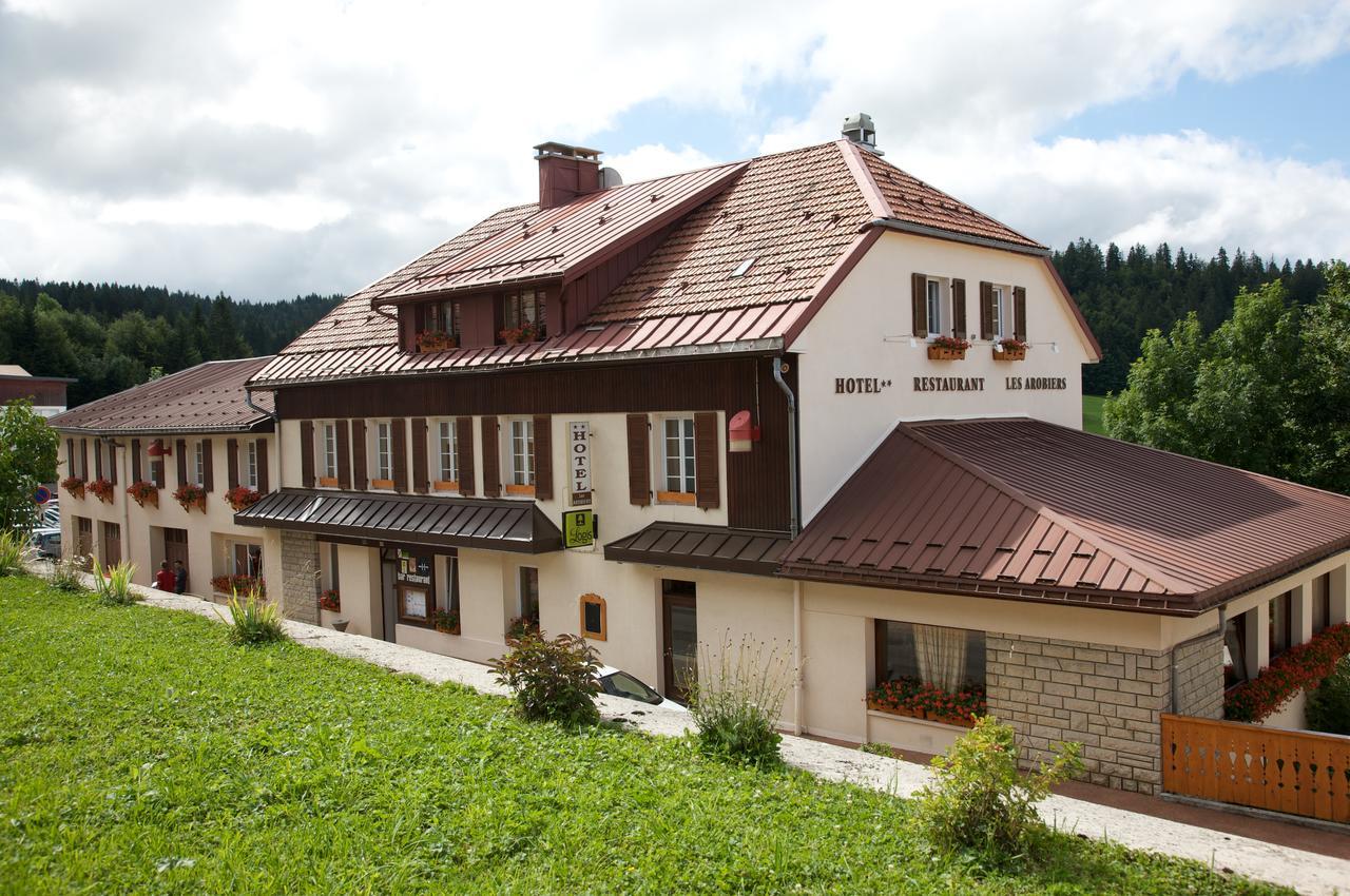 Logis Les Arobiers Lamoura Exterior foto